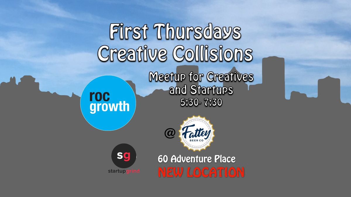 RocGrowth First Thursdays Creative Collisions