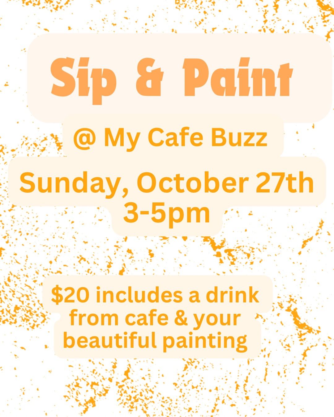 Sip, paint & enjoy the music!