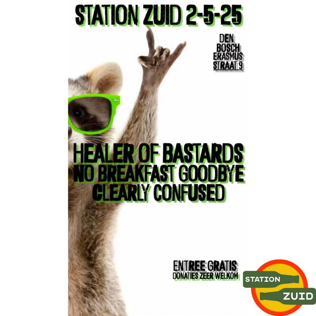 Healer Of Bastards (Punkrock) + support | Live @ Station Zuid