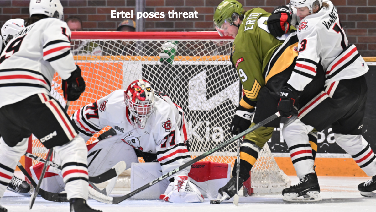 Niagara IceDogs at North Bay Battalion at North Bay Memorial Gardens