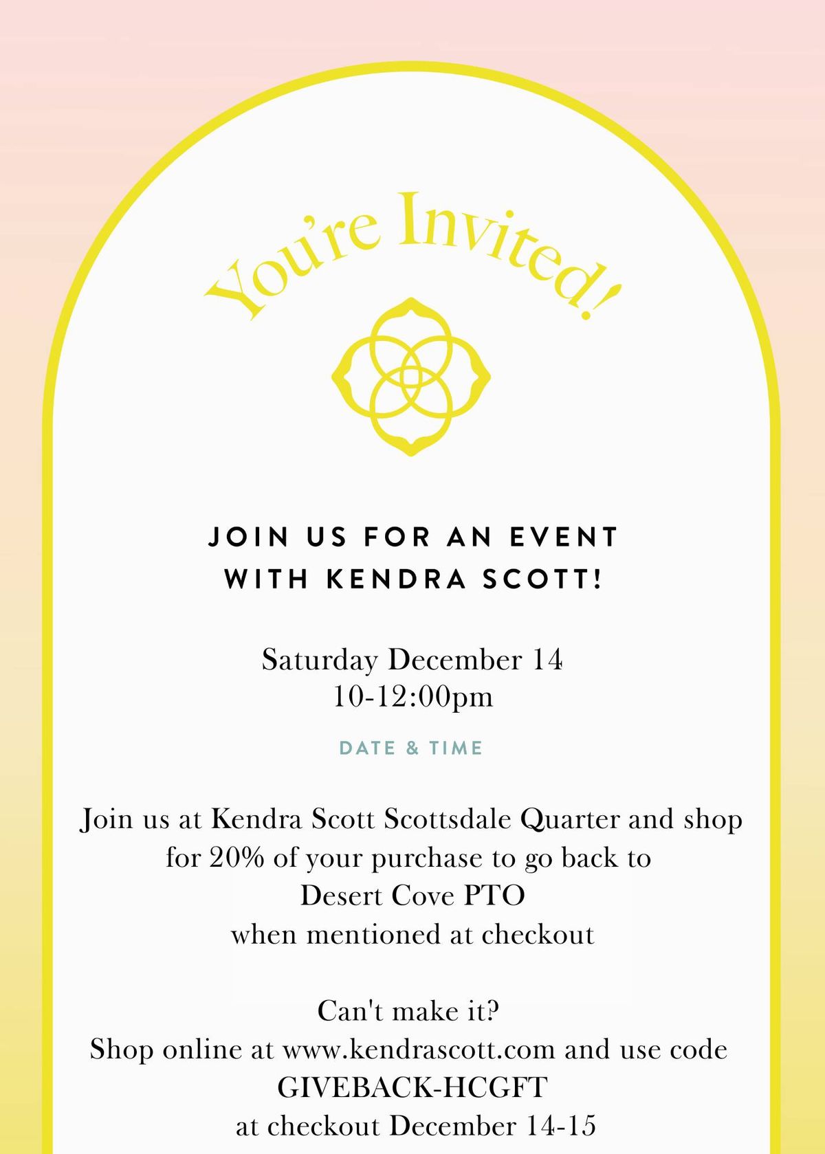 Kendra Scott In-Store Shopping Event - Bubbles and Bites