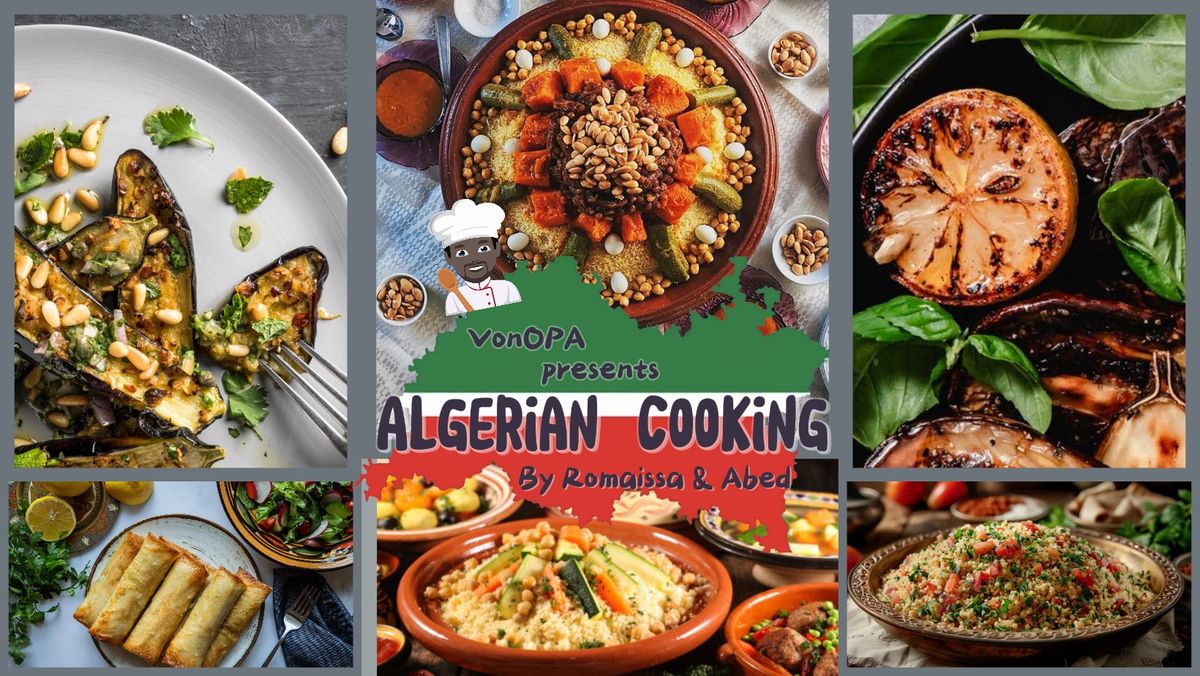 Algerian cooking (10\u20ac equal share)