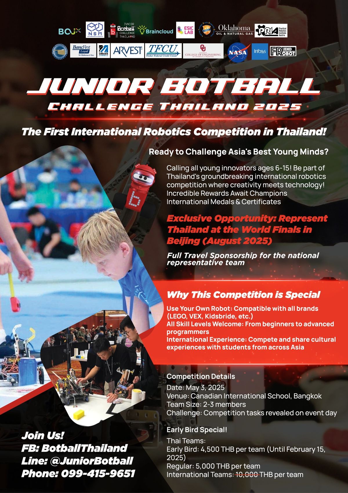 Junior Botball Challenge Thailand.