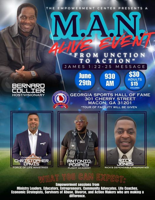 M.A.N ALIVE Presents from Unction to Action!