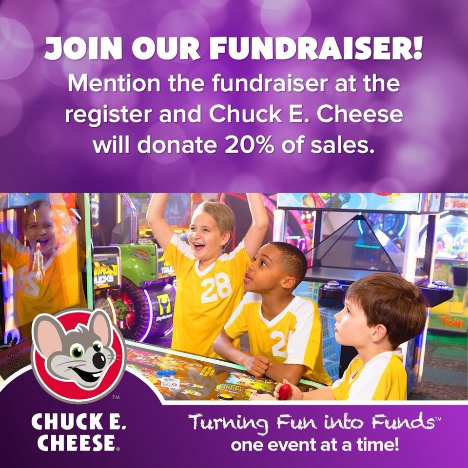 Chuck E. Cheese Fundraiser!, Chuck E. Cheese (650 Bald Hill Rd