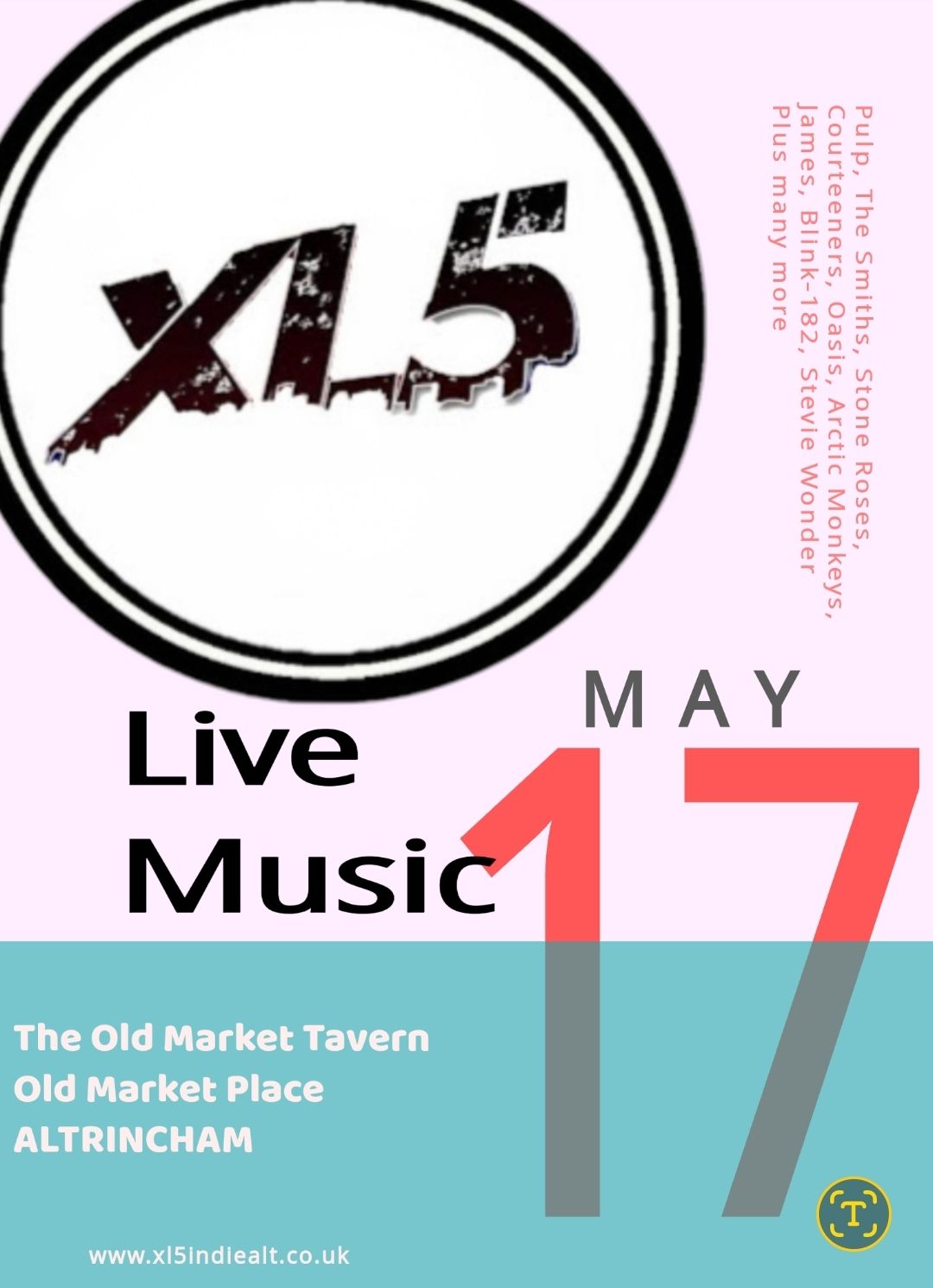 XL5 at The Old Market Tavern