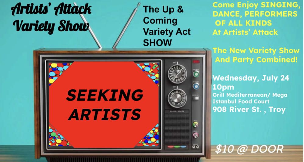 Artists' Attack Variety Show, July 24th 