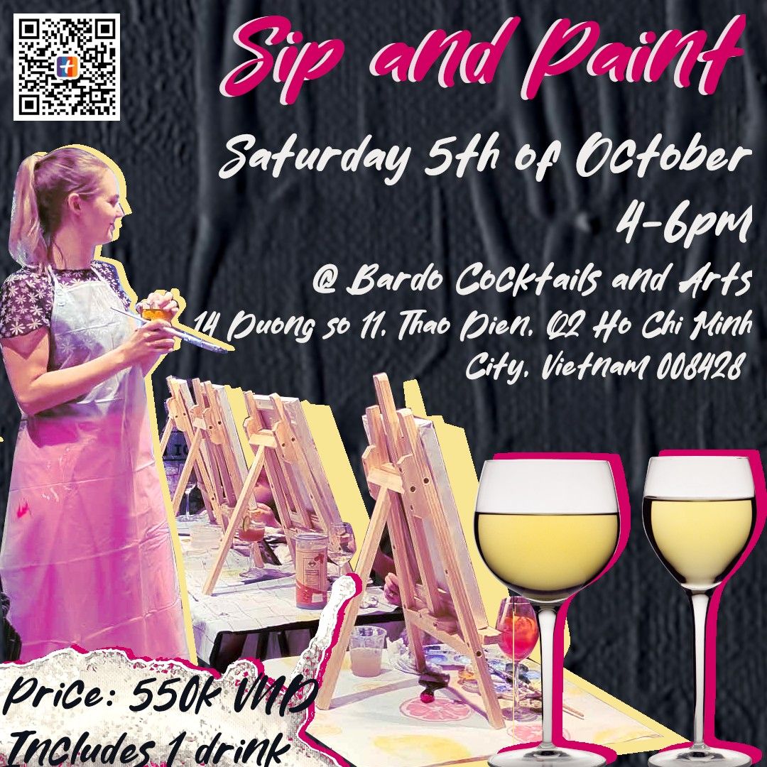 Monthly Sip and Paint with Simone (October) ***FULL*** waitlist only!