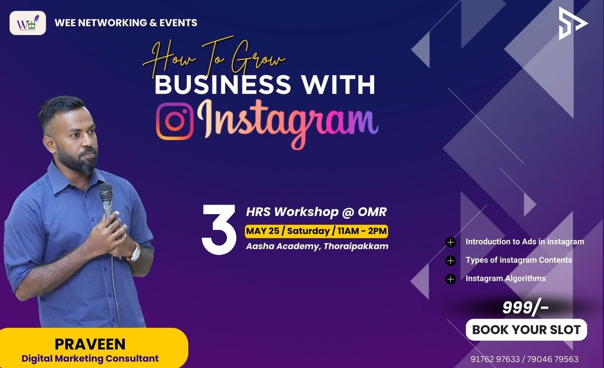Grow your business with Instagram