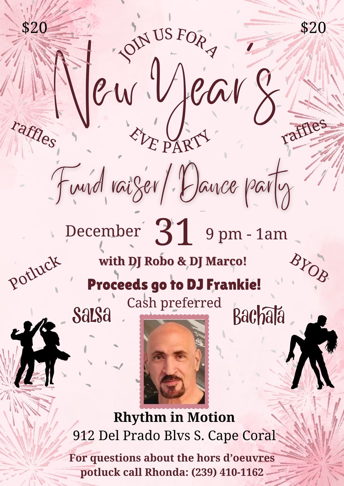 New Year's Eve Fundraiser\/ Latin Dance Party