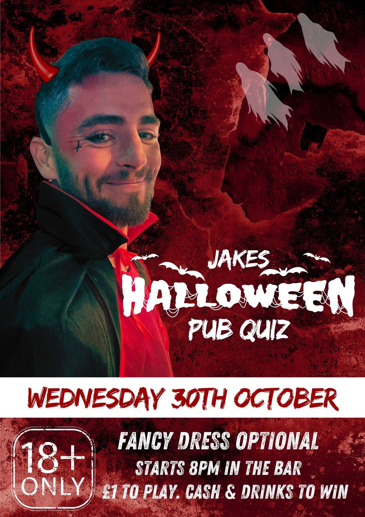 \ud83e\udddf\u200d\u2640\ufe0fJake\u2019s Halloween Pub Quiz\ud83e\udddf\u200d\u2642\ufe0f