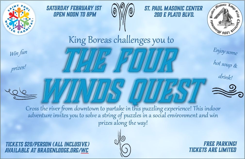 The Four Winds Quest - A Puzzle Event