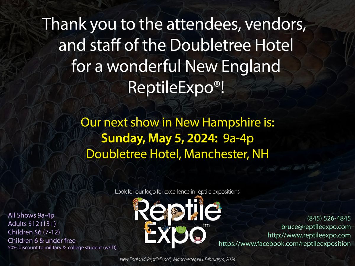 New England Reptile Expo