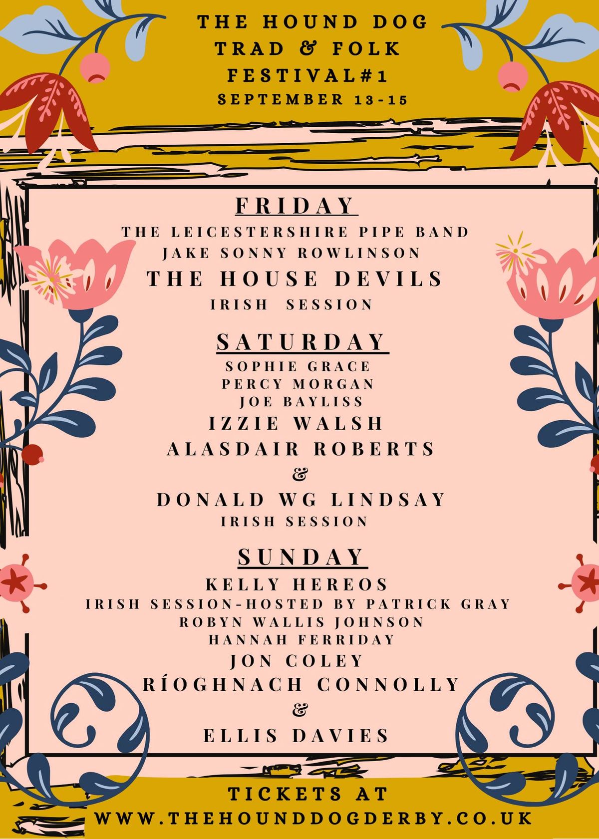 The Hound Dog Trad & Folk Festival!