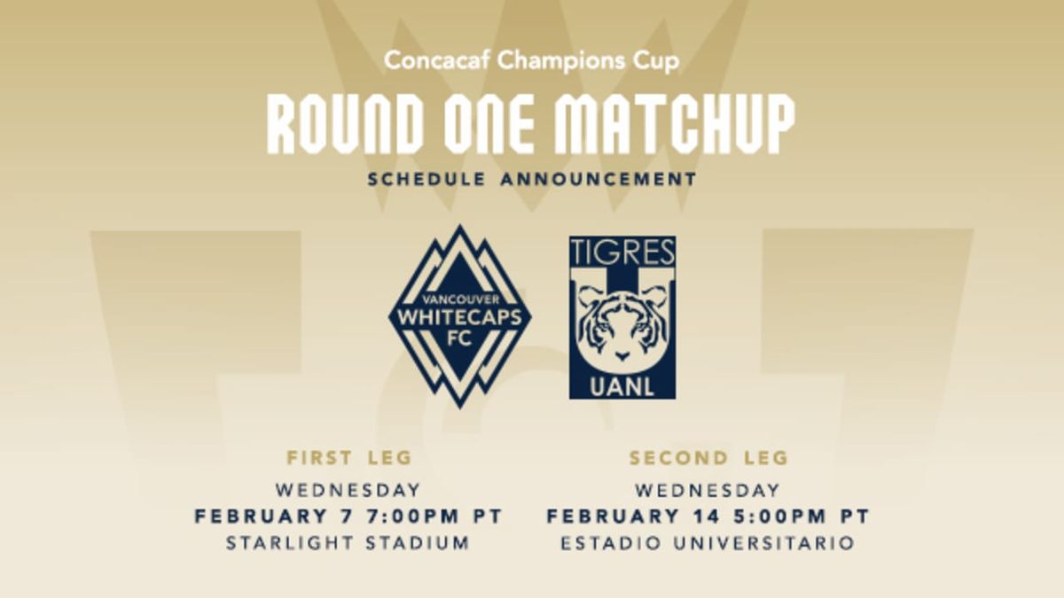 CONCACAF Champions Cup Round of 16 - CF Monterrey at Vancouver Whitecaps FC at BC Place Stadium