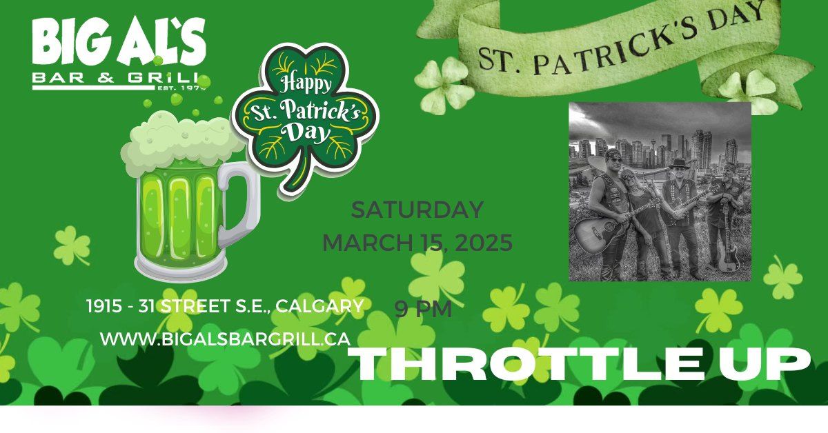 Celebrate with Throttle Up.  There's a Little Irish in All of Us!