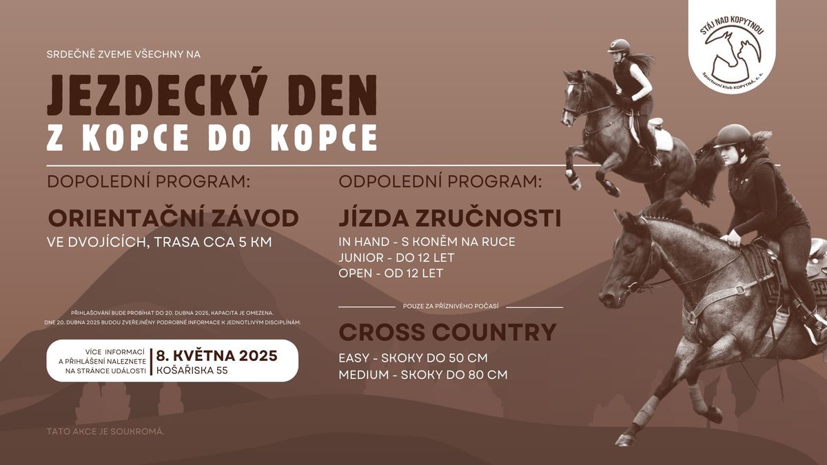 JEZDECK\u00dd DEN - Z kopce do kopce