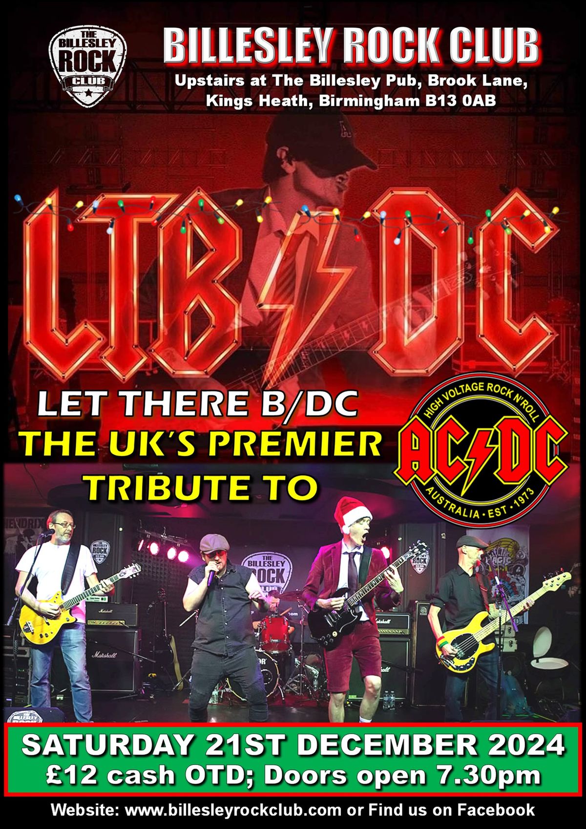 Let There B\/DC Christmas Show - \u00a312 OTD