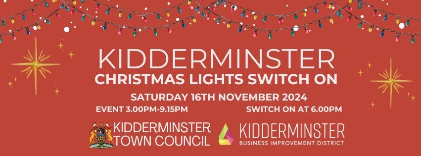 2024 Kidderminster Christmas Lights Switch On