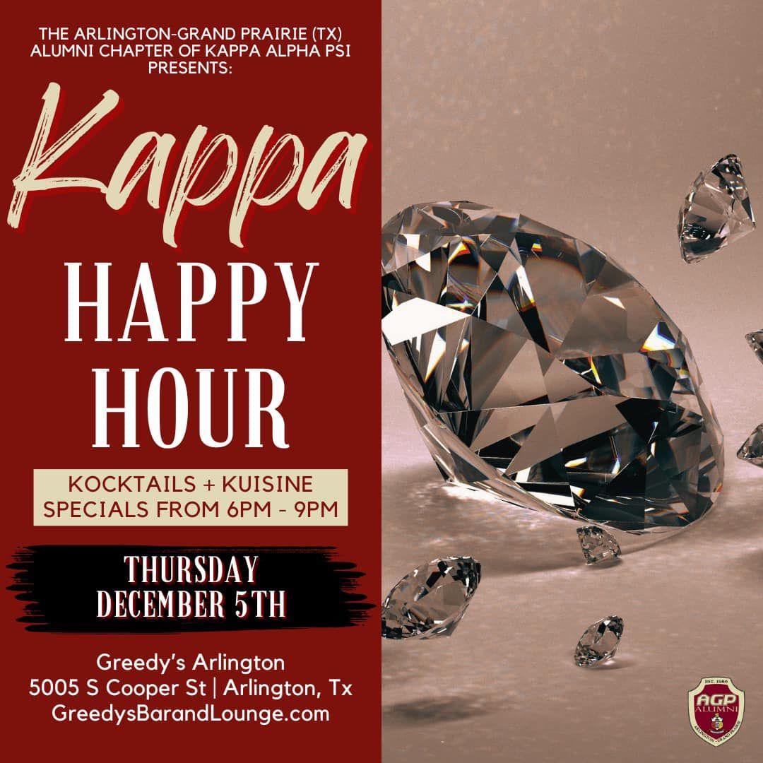 1st Thursday Kappa Hour Social