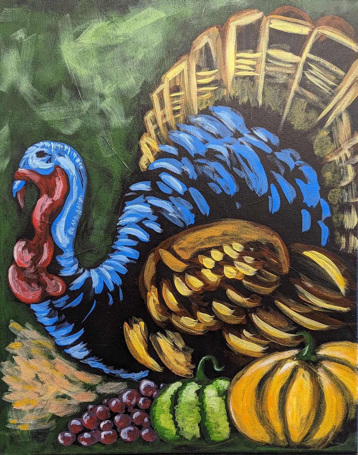 Harvest Turkey Canvas Class