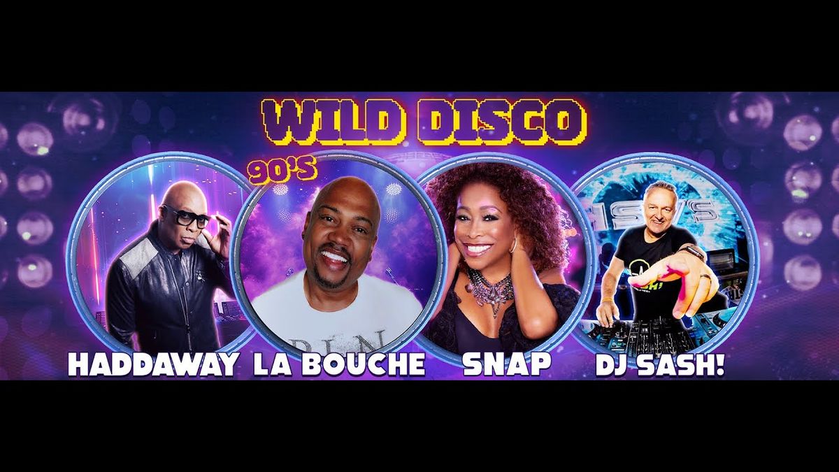 Wild Disco 90s: Haddaway  La Bouche  SNAP & DJ SASH!