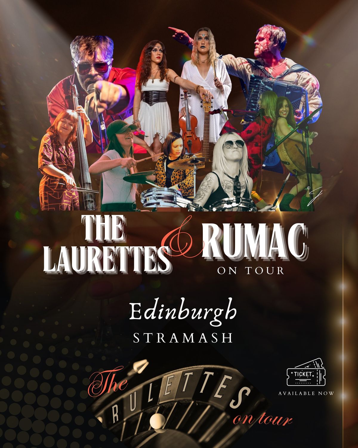 The Laurettes + RUMAC - Winter Tour - Stramash Edinburgh