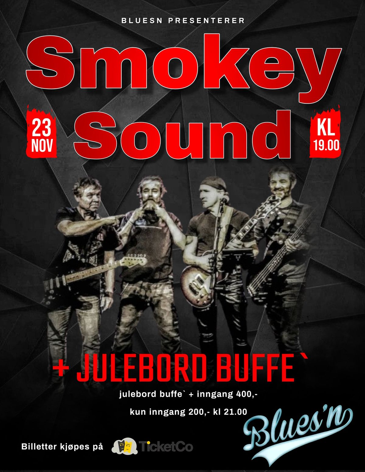 Smokey sound + Julebord buffe`