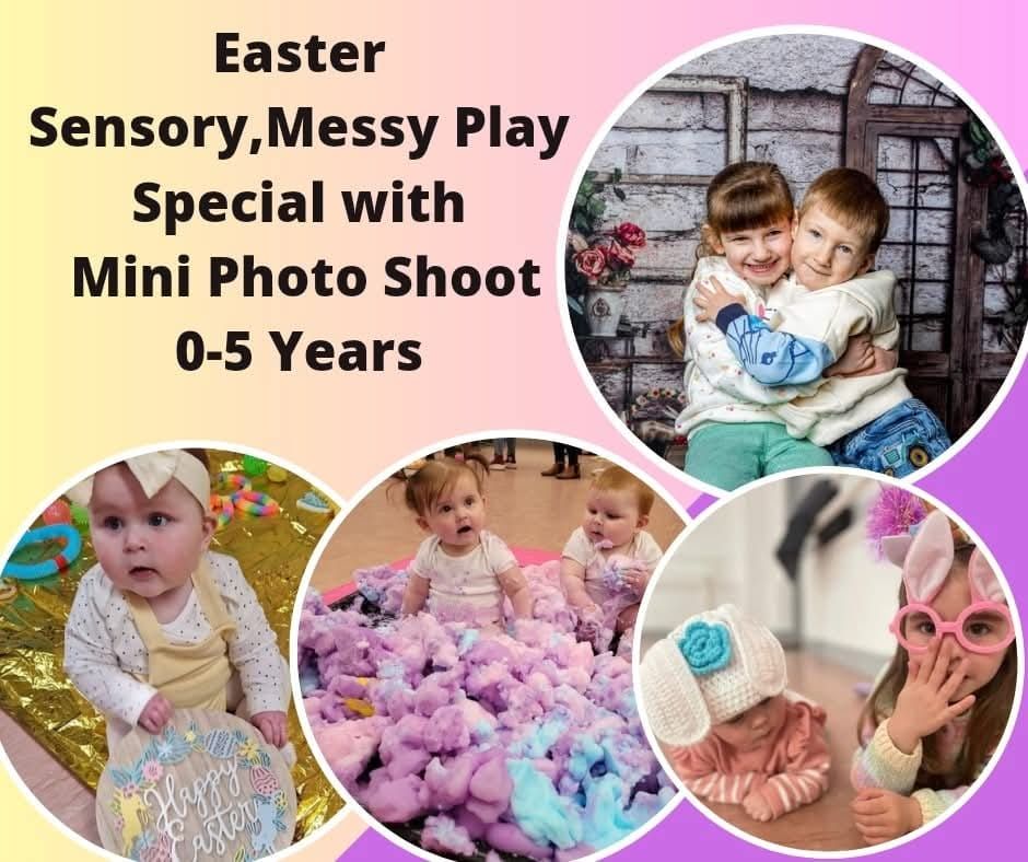 Easter Sensory, Messy Play Special with mini photo shoot \ud83d\udc23