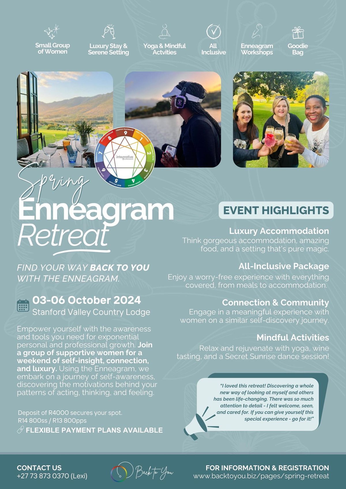 Spring Enneagram Retreat for Women 