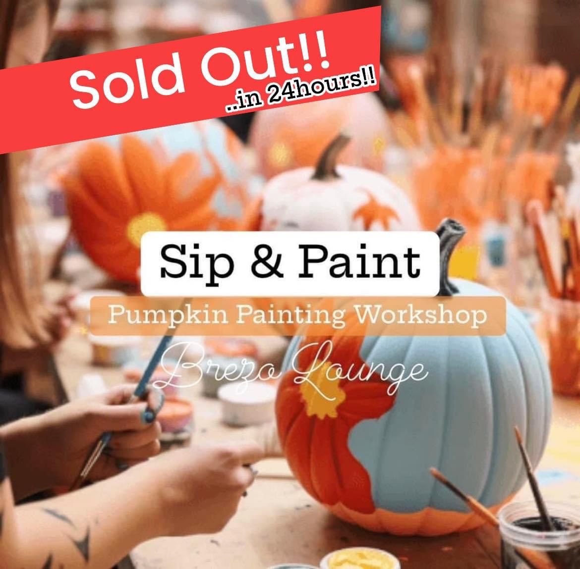 Sip & Paint Pumpkin Night - SOLD OUT!