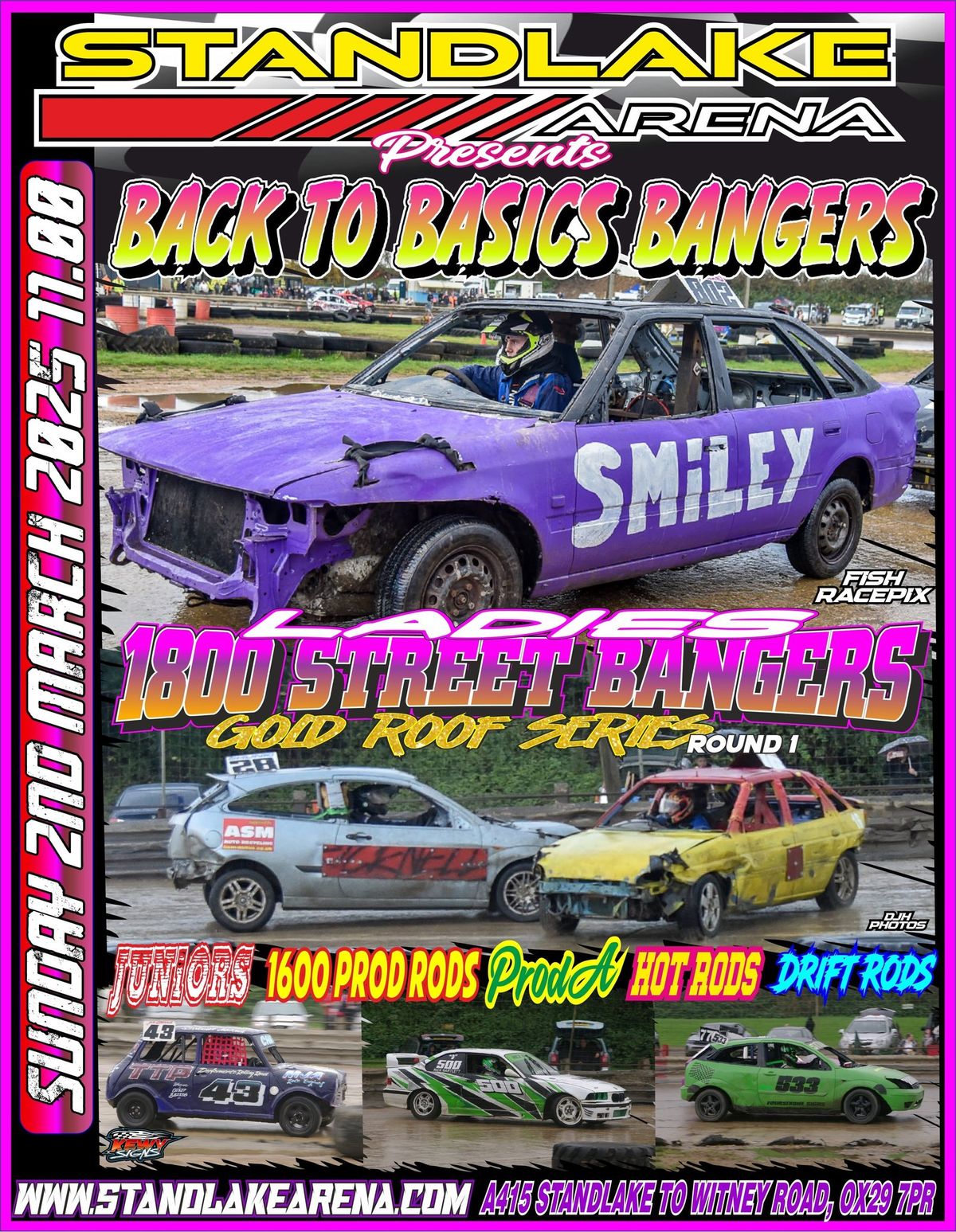 Back To Basics Bangers, Ladies Gold Roof Round 1 & Supports