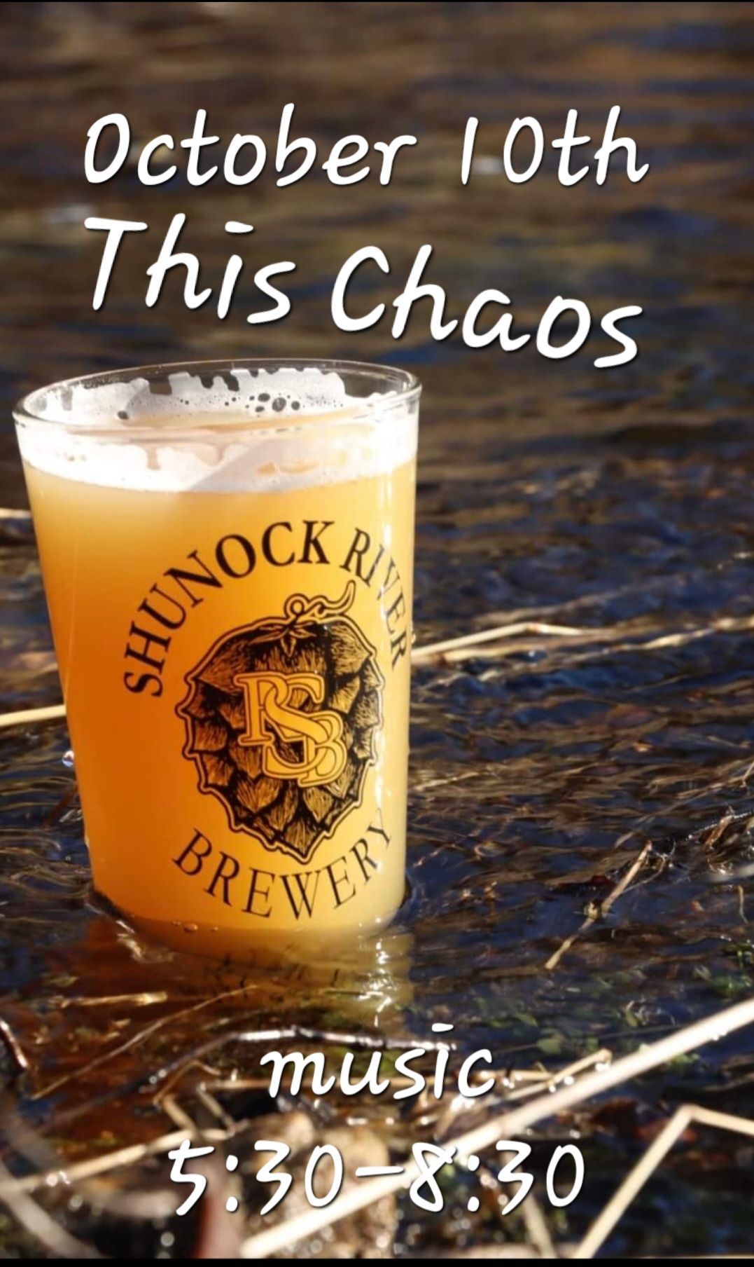 This CHAOS at Shunock River Brewery and Village Cafe