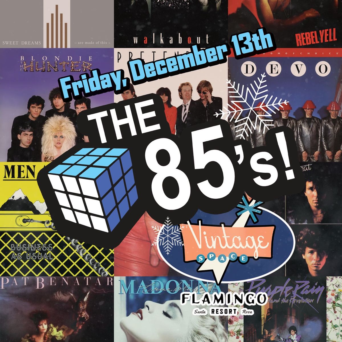 The 85's: 80's Holiday Dance Party at Vintage Space