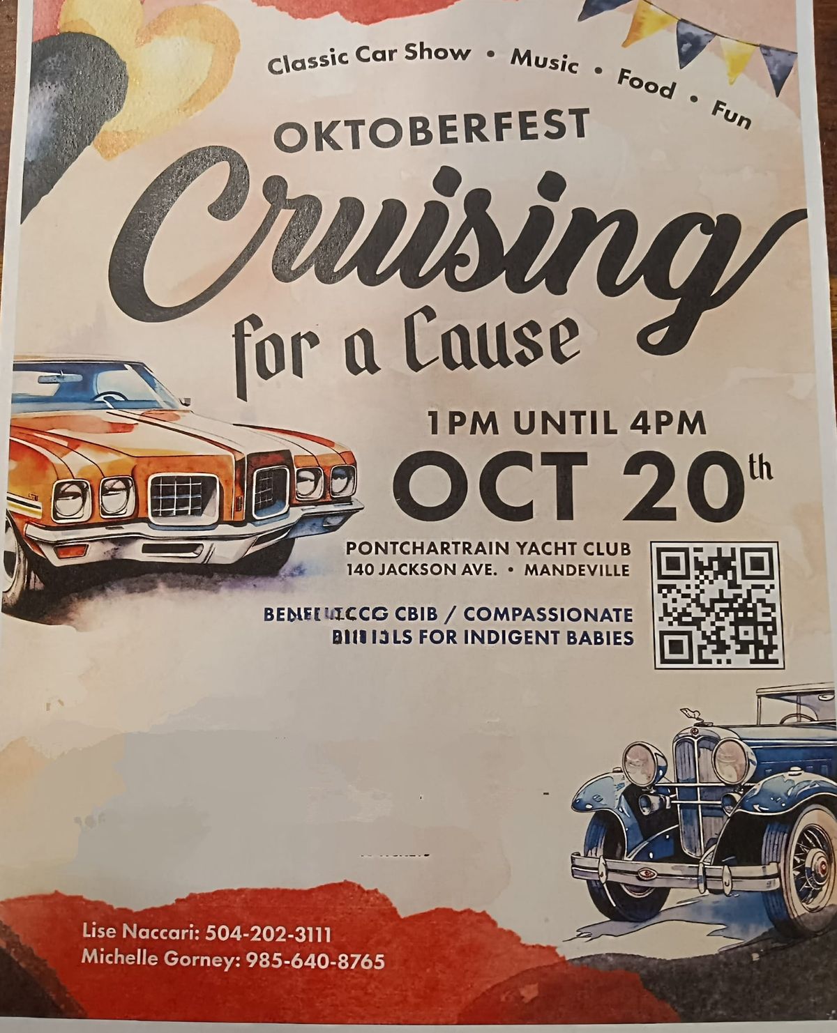 OKTOBERFEST\/ CRUISING FOR A CAUSE