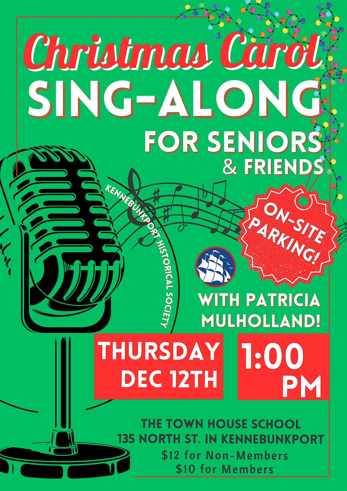 Christmas Carol Sing Along: For Seniors & Friends