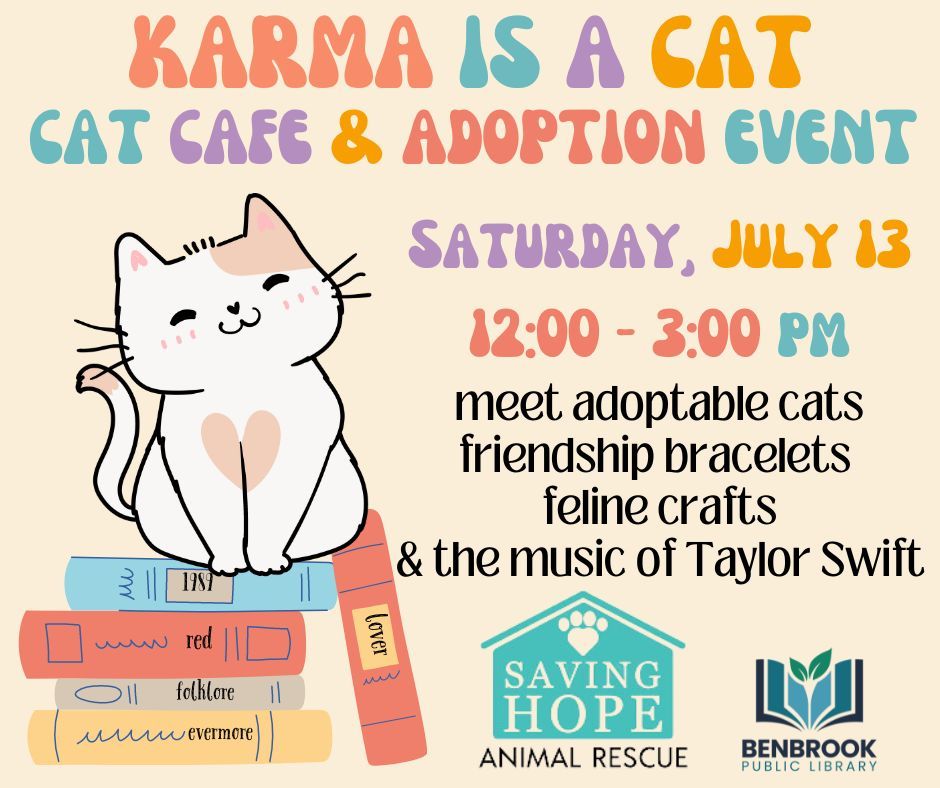 Karma is a Cat: Cat Cafe & Adoption Event