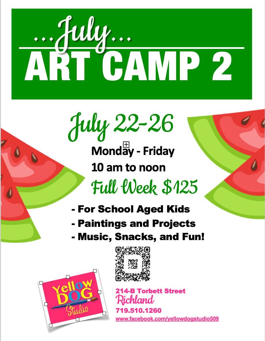 July Art Camp 2