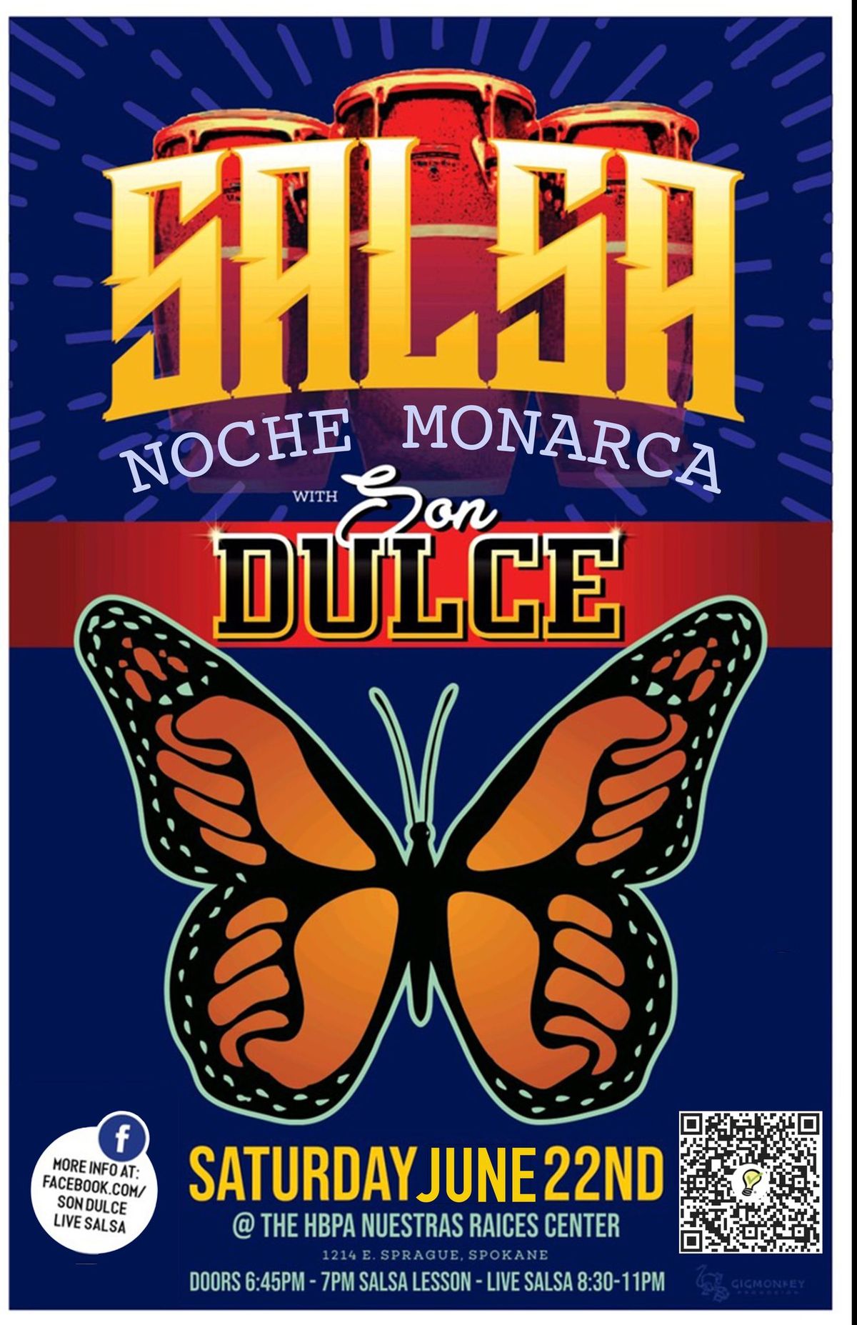 Son Dulce Live Salsa: Noche Monarca