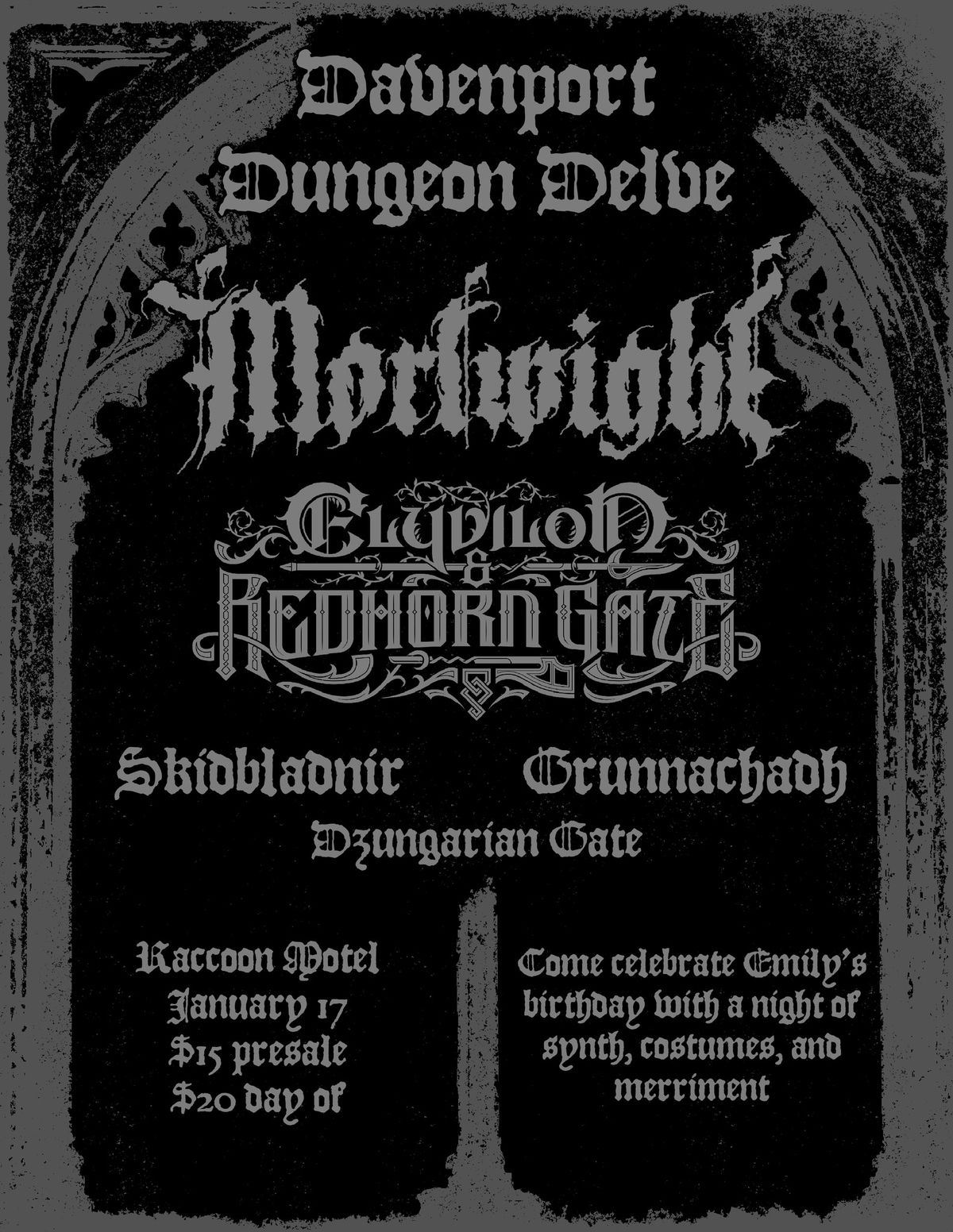 DAVENPORT DUNGEON DELVE II - feat. MORTWIGHT, REDHORN GATE WITH ELYVILON, AND MORE! 