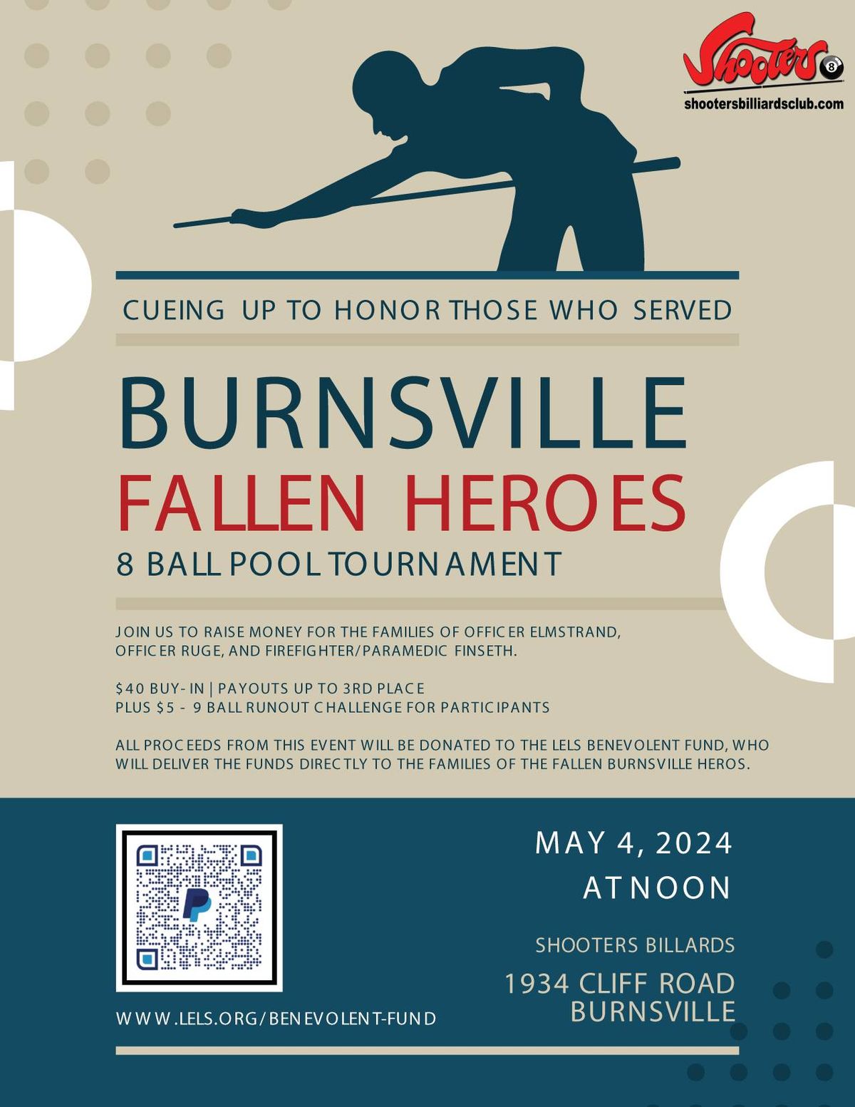 Burnsville Fallen Heroes 8-Ball Tournament