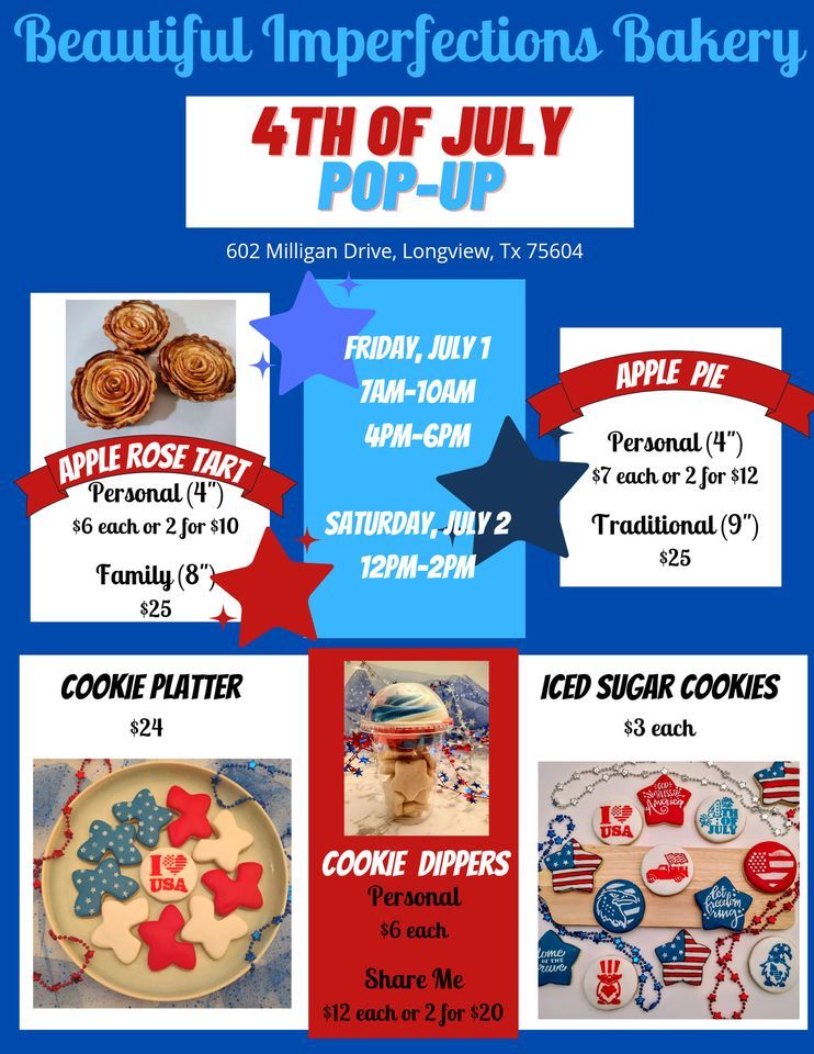4th of July PopUp, 602 Milligan Dr, Longview, TX 756043926, United