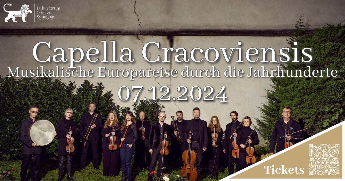 Capella Cracoviensis - Musikalische Europareise durch die Jahrhunderte