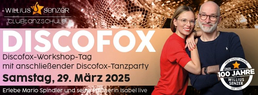 Discofox Workshops mit Mario Spindler & Isabell und Tanzparty