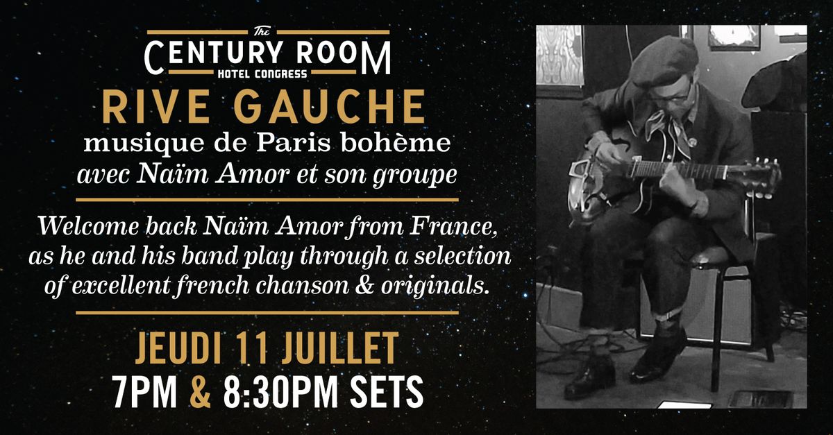 Rive Gauche! An Evening of French Chanson with Na\u00efm Amor