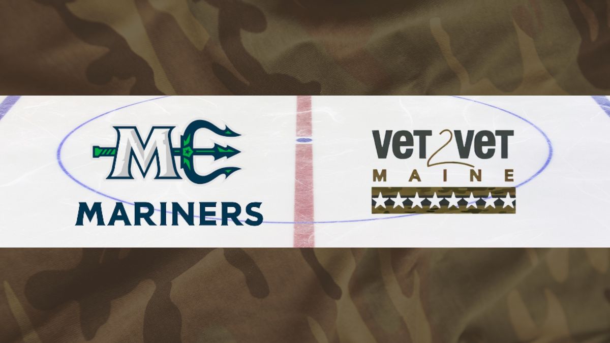 Vet2Vet Maine at the Maine Mariners!