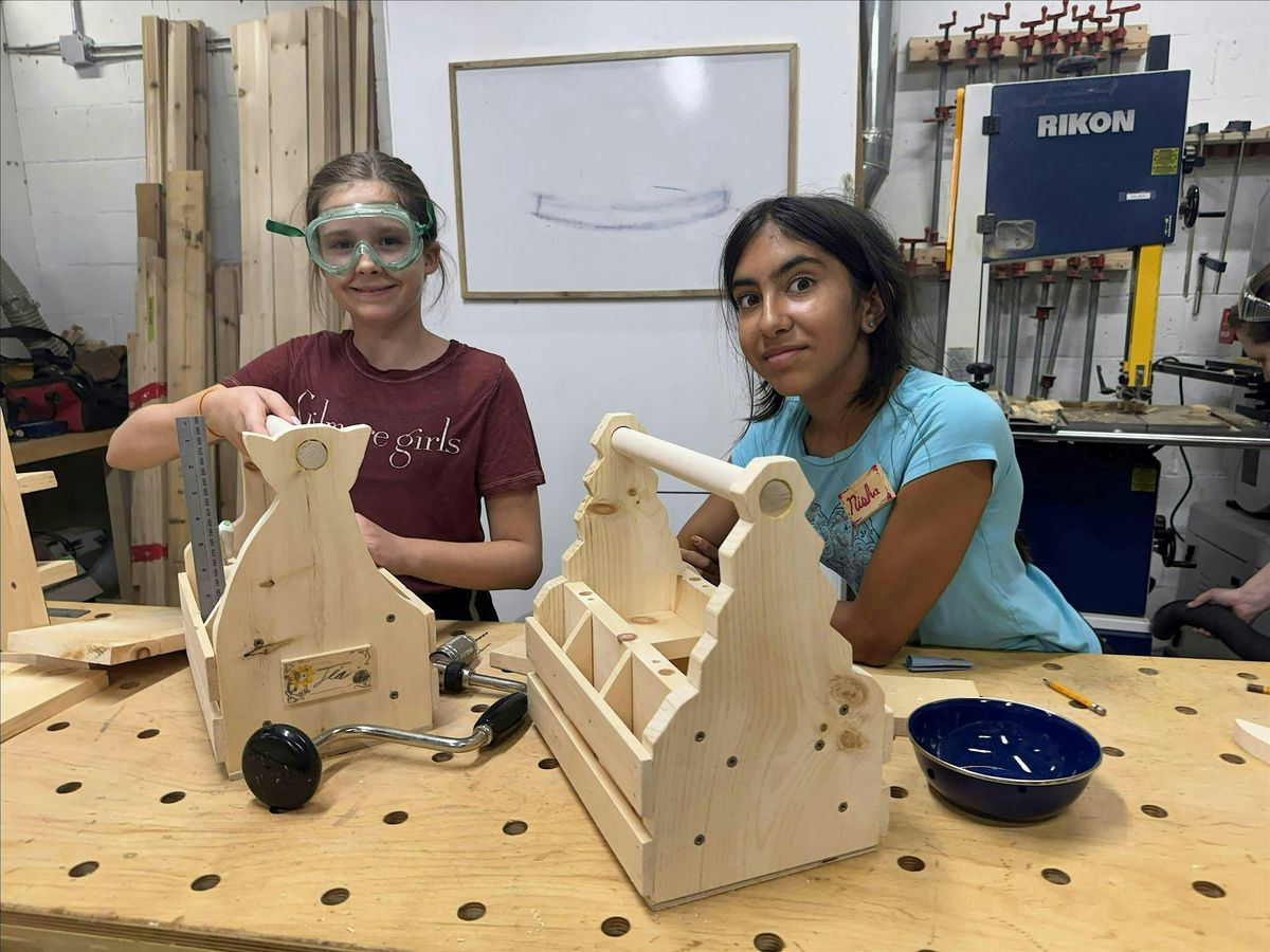 Tinkering School Summer Camp for 9-12 year olds: July 6 to 10