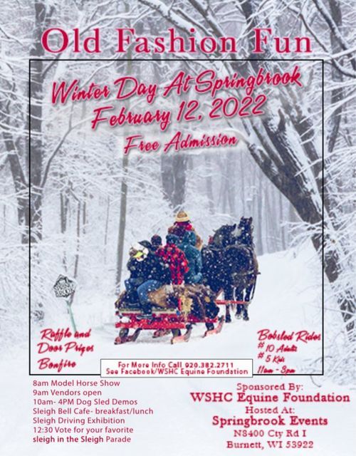 Waupun 2022 Christmas Parade Wshcef Winter Day Feb 12 2022, Springbrook Events, Waupun, 12 February 2022