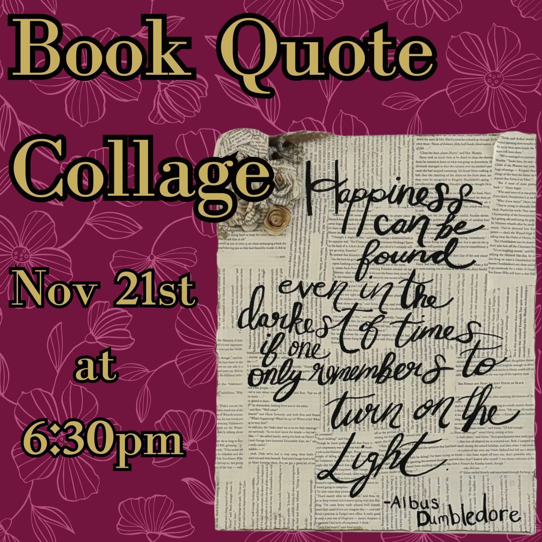 Book Quote Collage