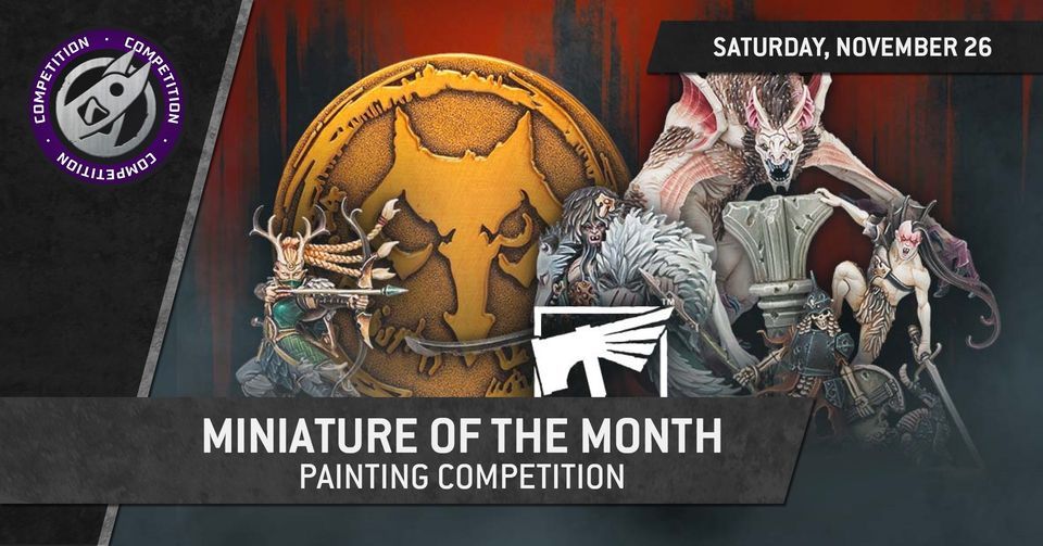 Miniature of the Month Painting Competition - OCTOBER 2022, Warhammer ...
